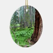 カリフォルニア州グラントグローブのジャイアントセコイア セラミックオーナメント (右)