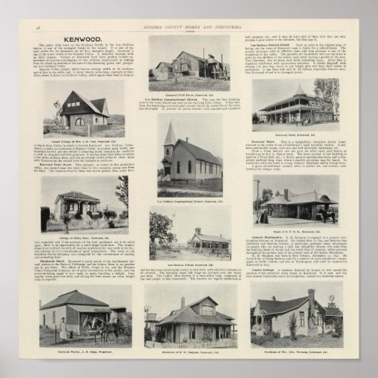 カリフォルニア州ケンウッド ポスター (正面)