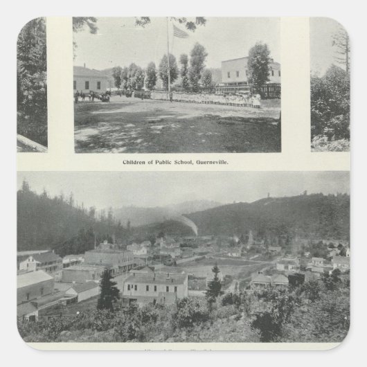 カリフォルニア州ゲーンビル スクエアシール (正面)