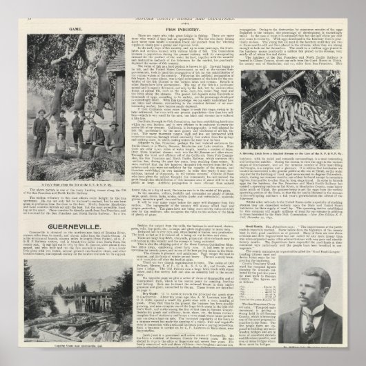 カリフォルニア州ゲーンビル ポスター (正面)