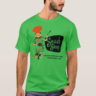カリフォルニア州コロナデルマー スナック ショップ Tシャツ
