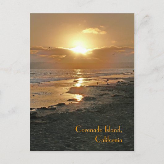 カリフォルニア州コロナド島 ポストカード (正面)