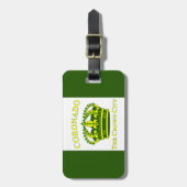 カリフォルニア州コロナド ラゲッジタグ (正面縦)