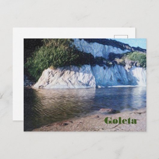 カリフォルニア州ゴレタ旅行はがき ポストカード (正面/裏面)