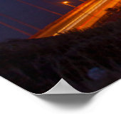 カリフォルニア州ゴールデンゲートブリッジ2 ポスター (角)