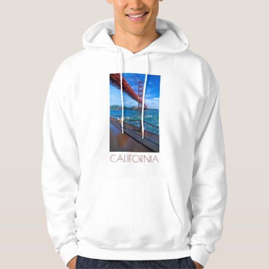 カリフォルニア州ゴールデンゲートブリッジ パーカ (正面)
