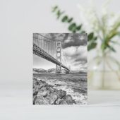 カリフォルニア州ゴールデンゲートブリッジ ポストカード (スタンド正面)