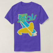 カリフォルニア州ゴールデンシールズホッケーチーム1 Tシャツ (デザイン正面)