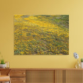 カリフォルニア州ゴールドフィールド キャンバスプリント (インサイチュ (リビング))