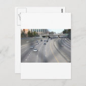 カリフォルニア州サクラメントのI-5 ポストカード (正面/裏面)
