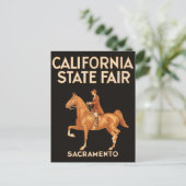 カリフォルニア州サクラメントヴィンテージポスター1933 ポストカード (スタンド正面)