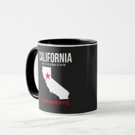 カリフォルニア州サクラメント - アメリカ・ゴールデンステート マグカップ
