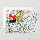 カリフォルニア州サクラメント ポストカード (正面/裏面)