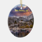 カリフォルニア州サブリナ湖 セラミックオーナメント (右)