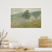 カリフォルニア州サラトガのプルーンオーチャード(1170) ポスター (キッチン)