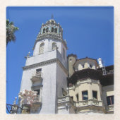 カリフォルニア州サンシメオンのハースト城 ガラスコースター (正面)