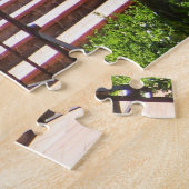 カリフォルニア州サンシメオンのハースト城 ジグソーパズル (側面)