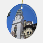 カリフォルニア州サンシメオンのハースト城 セラミックオーナメント (左)