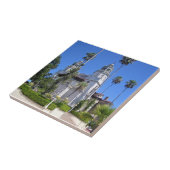 カリフォルニア州サンシメオンのハースト城 タイル (側面)