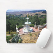 カリフォルニア州サンシメオン、ハースト城からのビュー マウスパッド (マウス)