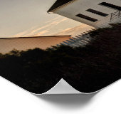 カリフォルニア州サンセットにある灯台 ポスター (角)