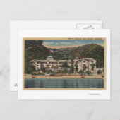 カリフォルニア州サンタカタリナのホテルセントキャサリン ポストカード (正面/裏面)