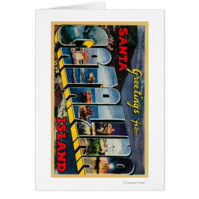 カリフォルニア州サンタカタリナ島 (正面)