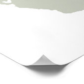 カリフォルニア州サンタクララのラブポスター ポスター (角)