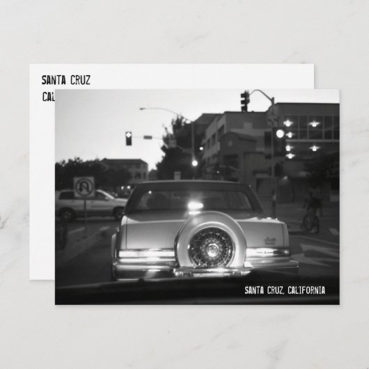 カリフォルニア州サンタクルス ポストカード (正面/裏面)