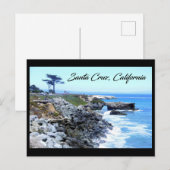 カリフォルニア州サンタクルーズのウェストサイドロックス ポストカード (正面/裏面)
