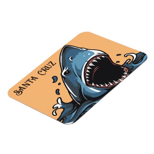 カリフォルニア州サンタクルーズのキッチンマグネット マグネット (左側)