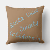 カリフォルニア州サンタクルーズ郡パサティエンポ クッション (裏面)