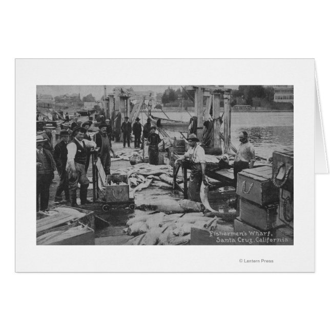 カリフォルニア州サンタクルーズ – フィッシャーマンズワーフシーン (正面横)