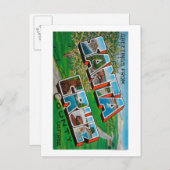 カリフォルニア州サンタクルーズ ポストカード (正面/裏面)