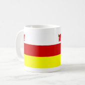 カリフォルニア州サンタバーバラ州旗 コーヒーマグカップ (正面左)