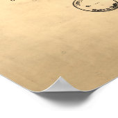 カリフォルニア州サンタバーバラ(1877) ポスター (角)