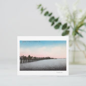 カリフォルニア州サンタフェ鉄道アンティオックの入口 ポストカード (スタンド正面)