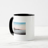 カリフォルニア州サンタフェ鉄道アンティオックの入口 マグカップ (正面左)