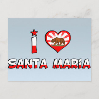 カリフォルニア州サンタマリア ポストカード