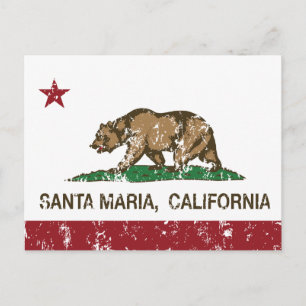 カリフォルニア州サンタマリア ポストカード