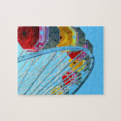 カリフォルニア州サンタモニカ埠頭の観覧車 ジグソーパズル (横)