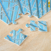 カリフォルニア州サンタモニカ埠頭の観覧車 ジグソーパズル (側面)