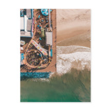 カリフォルニア州サンタモニカ桟橋 – 空中表示