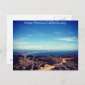 カリフォルニア州サンタモニカ ポストカード (正面/裏面)