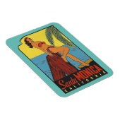 カリフォルニア州サンタモニカ マグネット (右側)