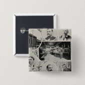 カリフォルニア州サンタローザ貯蓄銀行 缶バッジ (正面&裏面)