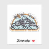 カリフォルニア州サンタローザ シール (シート)