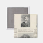 カリフォルニア州サンタローザ マグネット (正面/裏面)