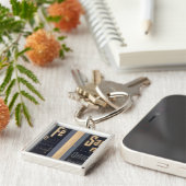 カリフォルニア州サンテ·フェ·ルート キーホルダー (側面)