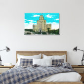 カリフォルニア州サンディエゴのエルコルテスホテル キャンバスプリント (インサイチュ (寝室))